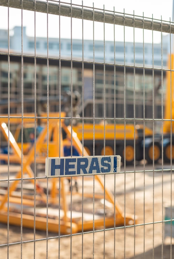 Heras clôtures de chantier