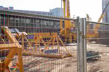 Cloture de chantier Anti-Climb Heras
